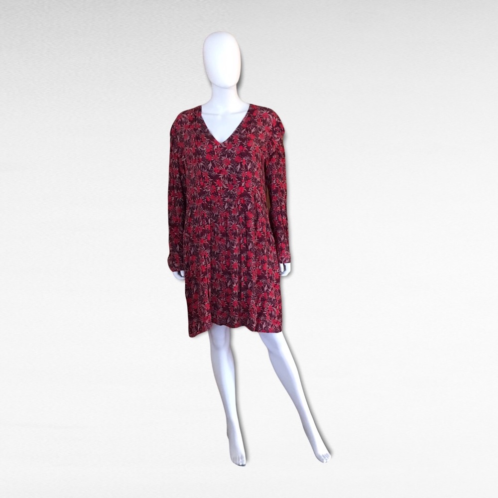 See U Soon Red Floral Dress